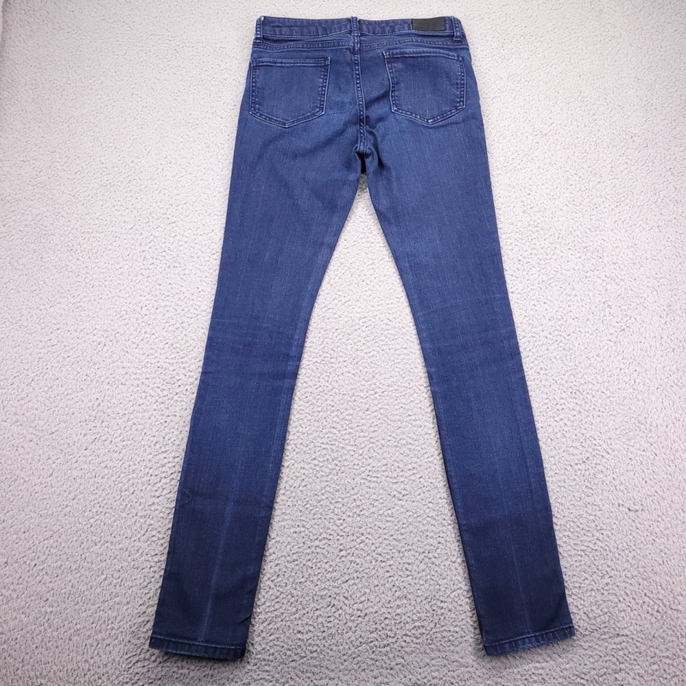KATE SPADE SATURDAY Jeans Womens Size‎ 26 Skinny Low Rise Dark Wash Denim 27x31